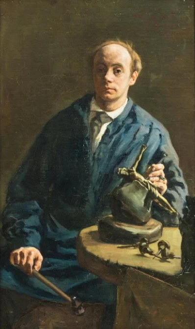 Ritratto dell'orafo di Utrecht Jan Hendrik Brom (1860 - 1915), Centraal Museum Utrecht